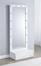 Coaster® Spector White High Gloss Floor Mirror-1