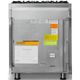 Viking® 3 Series 30" Eucalyptus Pro Style Dual Fuel Range-4