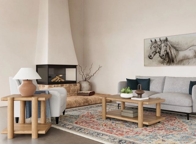 Riverside Furniture Taos Toasted Hemlock Cocktail Table-1