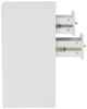 Linon Barkley White Small Floor Cabinet-4