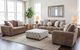 Albany Industries Haven Cocoa Loveseat-1