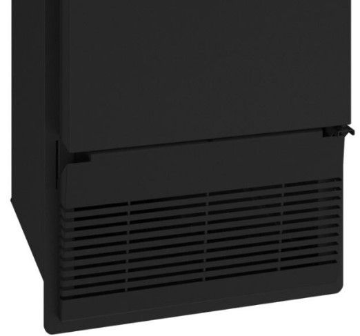 U-Line® Marine Black Solid 14" Built-in Crescent Ice Maker-1
