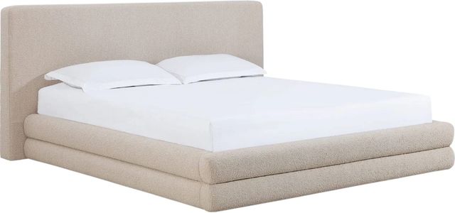 Modus Furniture Maya Brun California King Upholstered Platform Bed-0