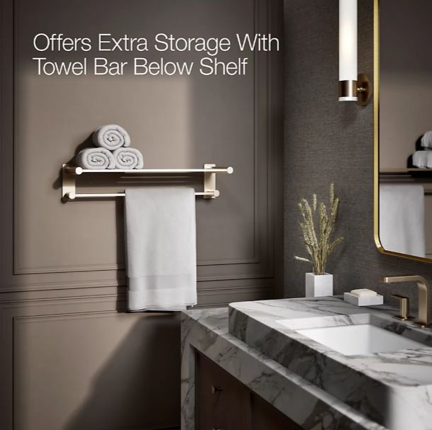 KOHLER® Parallel® Vibrant Brushed Bronze Hotelier-3
