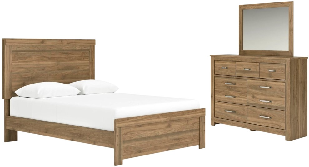 Ashley® Zanbrook Brown Dresser | Furniture and ApplianceMart