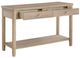 Homelegance® Myrna Wire Brushed Power Glaze Natural Sofa Table-3