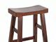 Sunny Designs™ Santa Fe Saddle Dark Chocolate 24" Stool-1