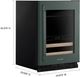 KitchenAid® 24" 4.8 Cu. Ft. Juniper Undercounter Beverage Center-1
