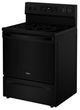 Whirlpool® 30" Black Freestanding Electric Range -2