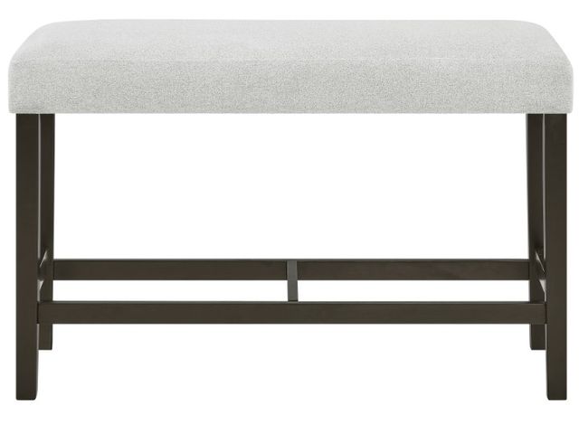 New Classic® Home Furnishings Carissa Espresso/Stone Counter Dining Bench-2