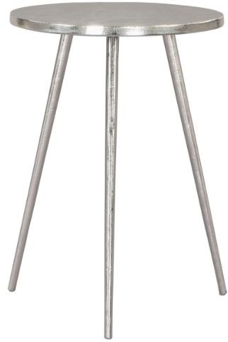 Zuo® Modern Politik Silver Side Table-0