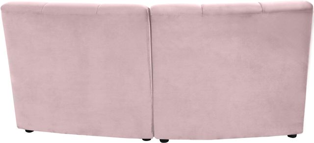Meridian Furniture Limitless 2-Piece Pink Velvet Modular Sectional-3