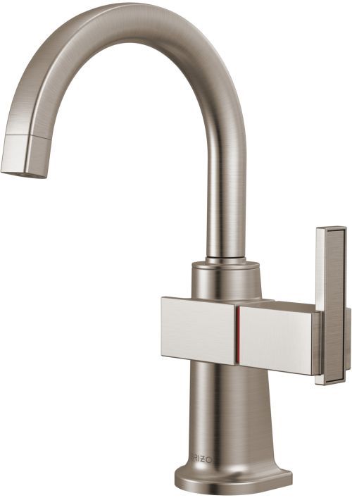 Brizo Frank Lloyd Wright® Brilliance® Stainless Instant Hot Faucet with Arc Spout-0