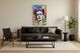 Classy Living Expressive Graffiti Art Freedom Portrait Wall Art-1