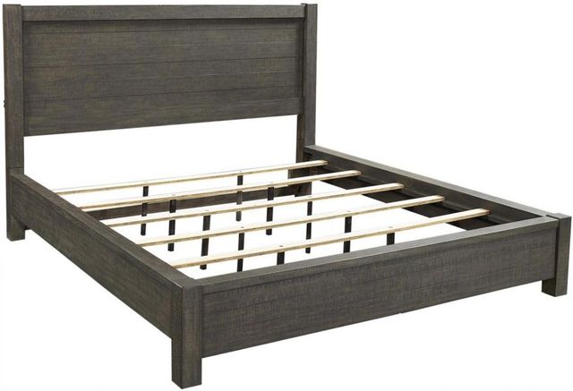 aspenhome® Mill Creek Carob California King Panel Bed-2