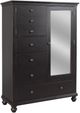 aspenhome® Oxford Black Chiffarobe-0