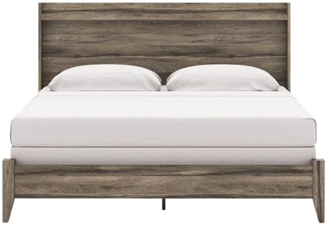 Signature Design by Ashley® Elbrim Brown King Panel Bed-2