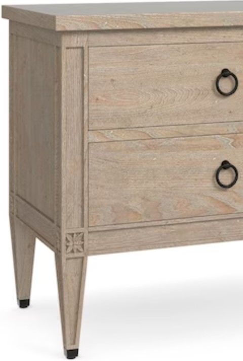 Bassett® Furniture Charlotte Washed Elm Nightstand-1