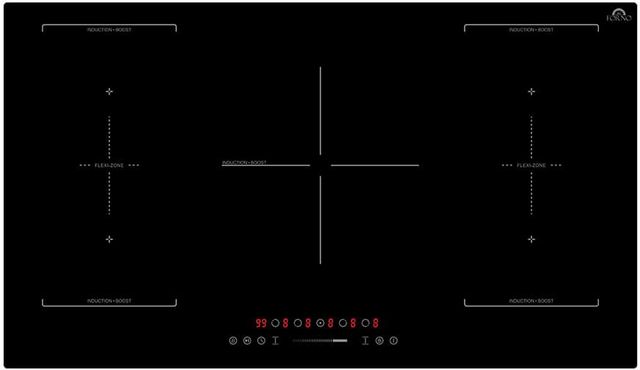 FORNO® Ornonzo 36" Black Induction Cooktop 