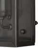 Currey & Company Royster Matte Black/Clear Outdoor Wall Sconce-3
