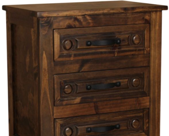 Horizon Home® Hacienda Brown Nightstand-1