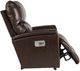 La-Z-Boy® Trouper Walnut Leather Power Rocking Recliner with Headrest and Lumbar-4