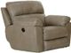 Catnapper® Costa Putty Leather Power Lay Flat Recliner-0