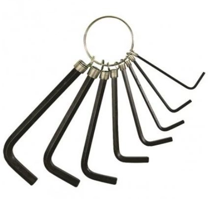 KC Professional 8-Piece SAE Hex Key Set