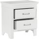 Mazin Furniture Blaire Farm White Nightstand-2