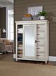 aspenhome® Caraway Aged Ivory Sliding Door Chest-4