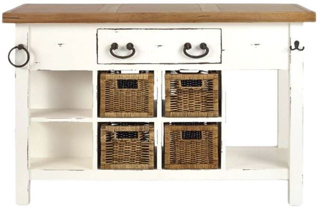 Bramble Customizable Umbria Small Kitchen Island-2