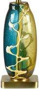 Crestview Collection Matisse Yellow Table Tamp-1