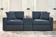 Signature Design by Ashley® Modmax 3-Piece Ink Modular Sectional with Storage Console-2