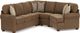 Flexsteel® Preston Brown Chocolate Sectional-1
