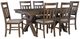 Powell® Turino 7-Piece Rustic Umber Dining Set-0