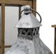 A & B Home 3-Piece Brown Window Scape Lantern Set-2