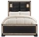 Global Furniture USA Blake 5-Piece Black/Gold Full Bedroom Set-2