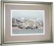 Classy Living Caroline Gold Terrain 40"W Wall Art-3