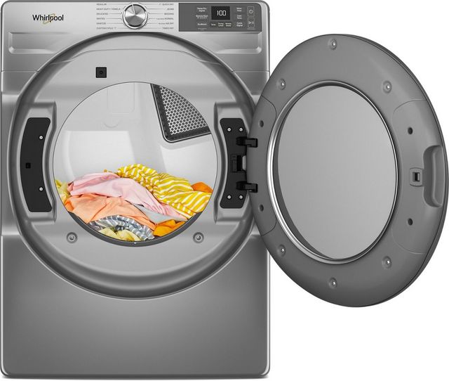 Whirlpool® Radiant Silver Front Load Laundry Pair-9