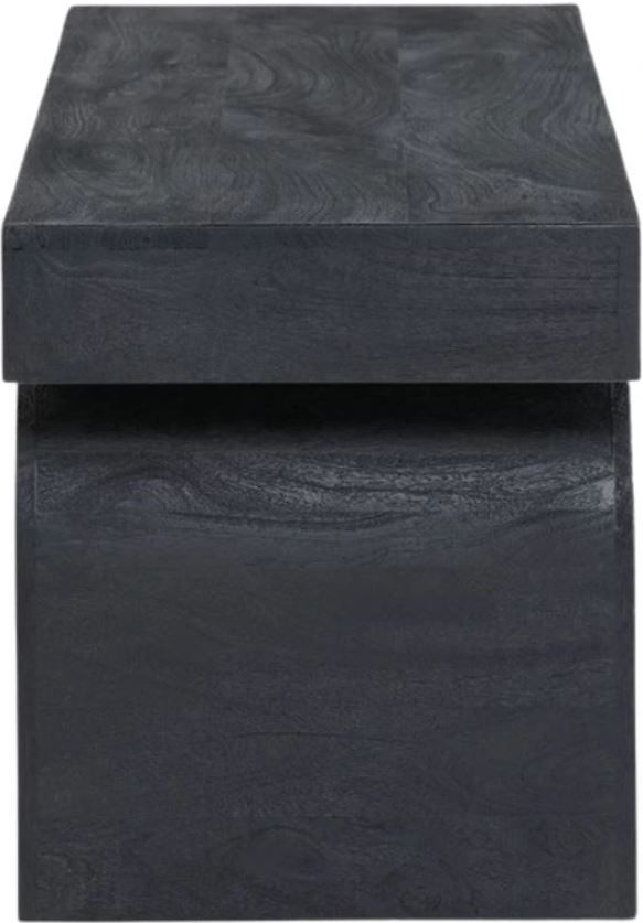 Signature Design by Ashley® Holgrove Matte Black Accent Bench-2