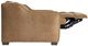 Bernhardt Flynn Bernhardt Living Brown Leather Power Reclining Sofa with Power Headrest-5