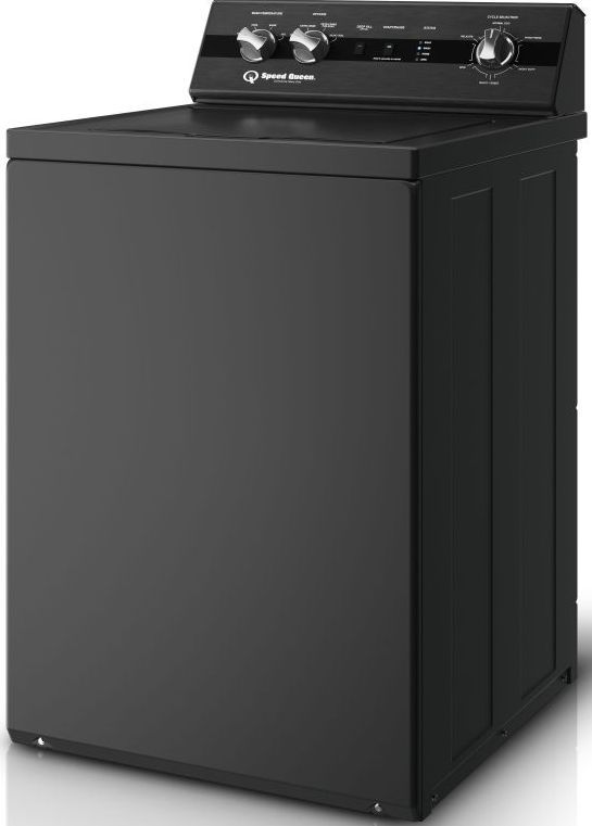 Speed Queen® Matte Black Top Load Washer & Electric Dryer Laundry Pair-3