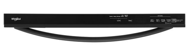 Whirlpool® 24" Built In Dishwasher-Black-1