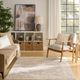 Nourison Home™ Dekor DEK01 Cream Beige 5'x7' Style 1 Area Rug-1