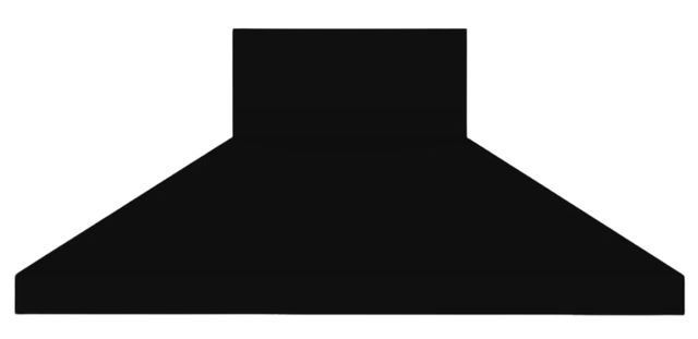 Vent-A-Hood® 66" Black Euro-Style Wall Mounted Range Hood-0