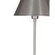 Bassett Mirror Silver White Table Lamp-1