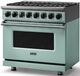 Viking® 7 Series 36" Splash Pro Style Dual Fuel Range-3