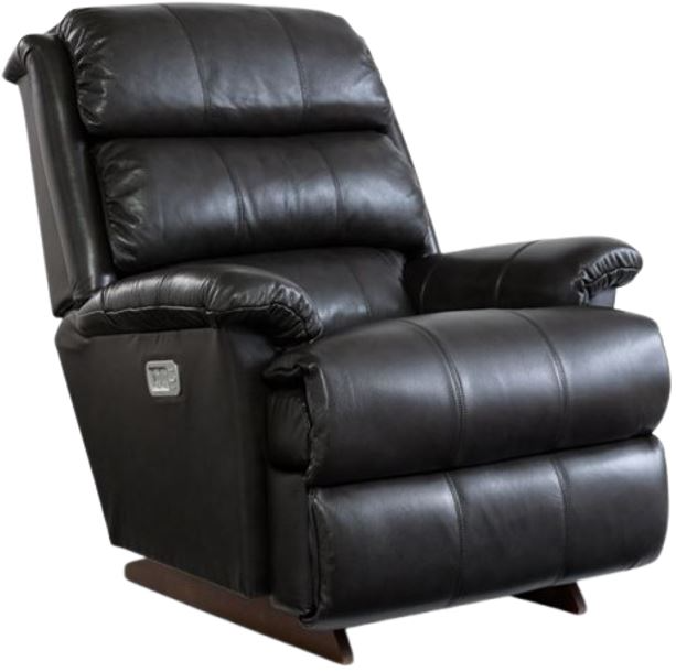 La-Z-Boy® Astor Shitake Leather Power Rocking Recliner with