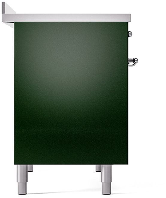 Ilve® Nostalgie II Series 40" Emerald Green Pro Style Induction Range-3