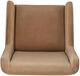 Linon Bernice Brown Swivel Rocking Chair-5
